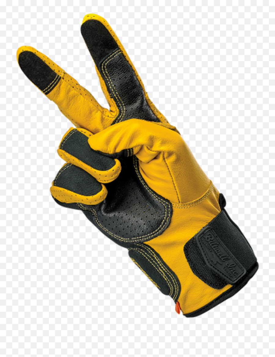 Biltwell Borrego Gloves - Gold Yellow And Black Leather Motorcycle Gloves Png,Icon Moto Gloves