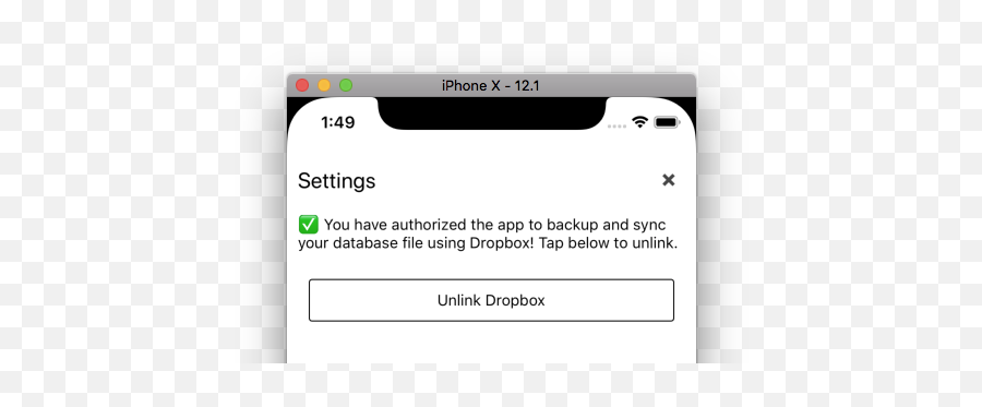Sync Your React Native Sqlite Database Between Devices With - Dot Png,Dropbox X Icon