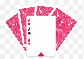 Ace Spread Gaff Card - Bicycle Playing Cards png