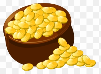 Transparent Pot Of Gold Png Picture Clipart