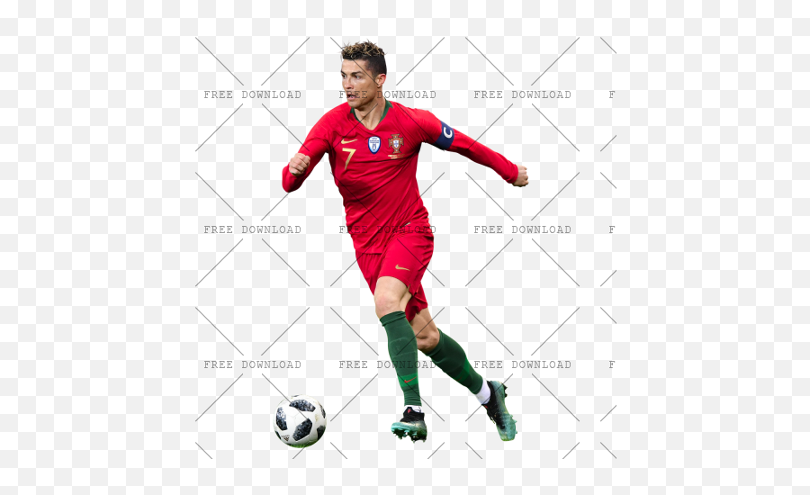 Cristiano Ronaldo Al Png Image With Transparent Background - Kick Up A Soccer Ball,Soccer Ball Transparent Background