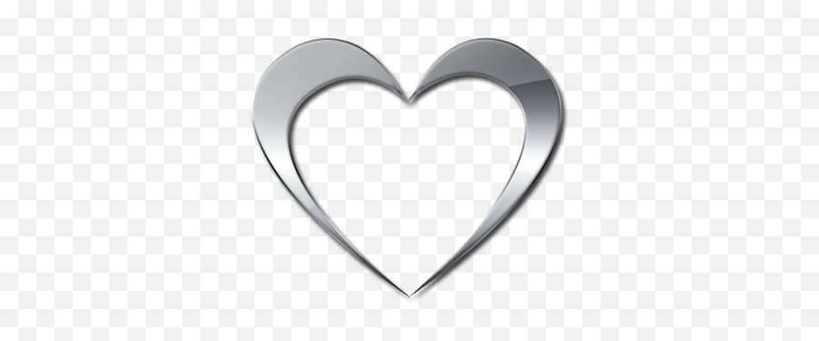 Silver Hearts Png Transparent Images - Heart,Hearts Transparent Background