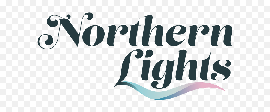 Logo - Northern Lights Calligraphy Clipart Full Poster Png,Behance Png