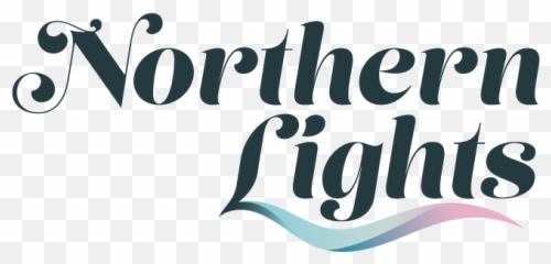 Logo - Northern Lights Calligraphy Clipart Full Poster Png,Behance Png