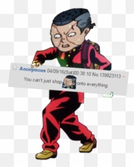 Jojo Menacing Png - Jjba Koichi