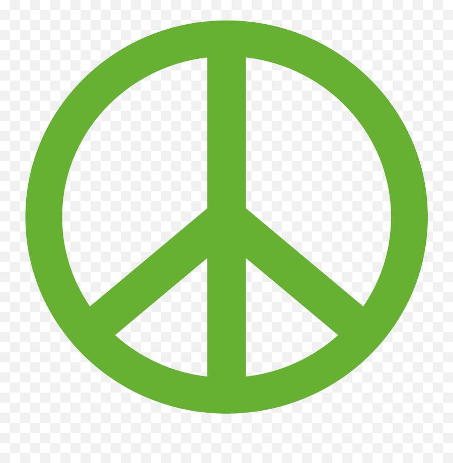 Download Green Peace Logo Best - Simple Peace Symbol Tattoo Png,Peace Logo