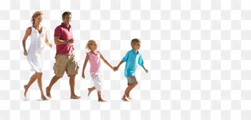 Miami Beach Resort Hotel Family - People 1072226 Png People At The Beach Png,Beach Png