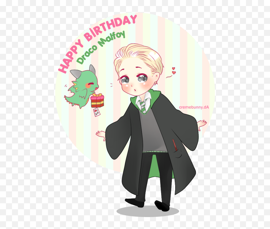 Image About Harry Potter In Cute By You0027ya - Draco Malfoy Birthday Fanart Png,Draco Gun Png