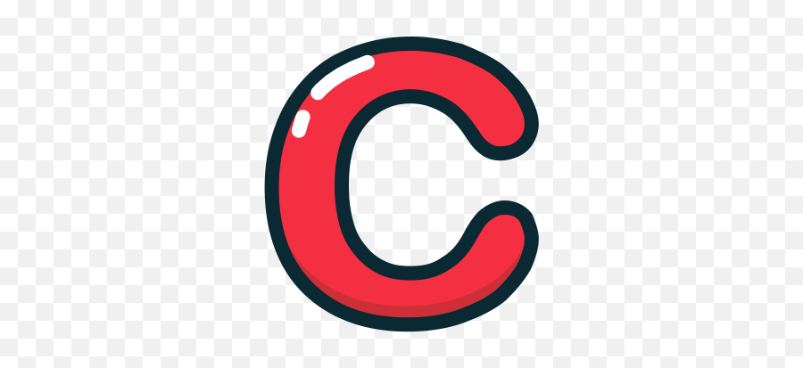C Letter Lowercase Red Icon - Letter C Lowercase Png,Letter C Png