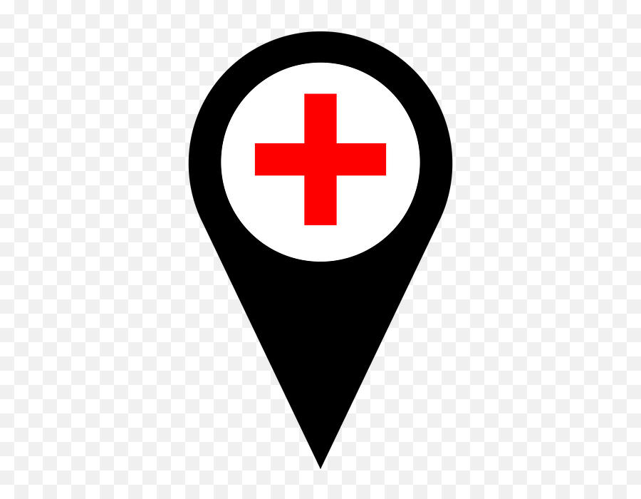 Marker Cross Red - Caja Animada De Cruz Roja Png,Red Cross Logo Transparent