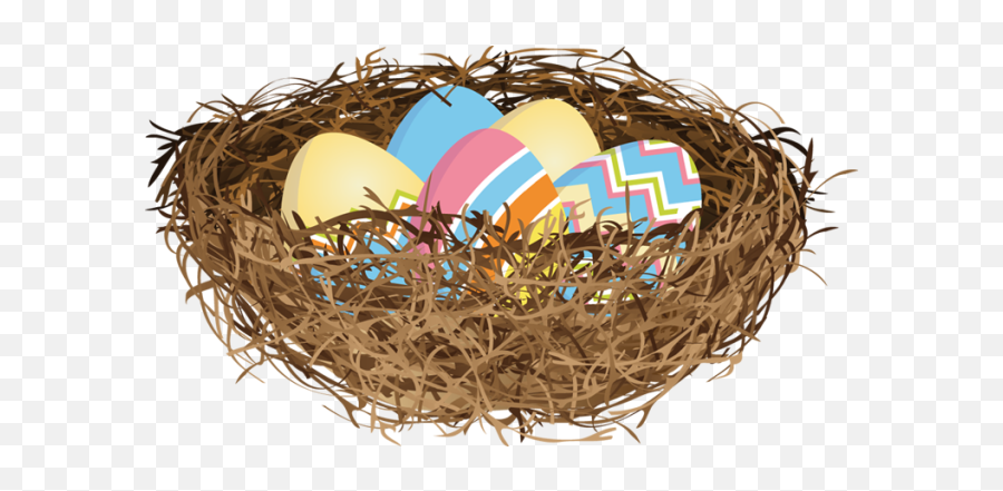 Nest Png Image Free Download - Easter Egg Nest Clipart,Bird Nest Png