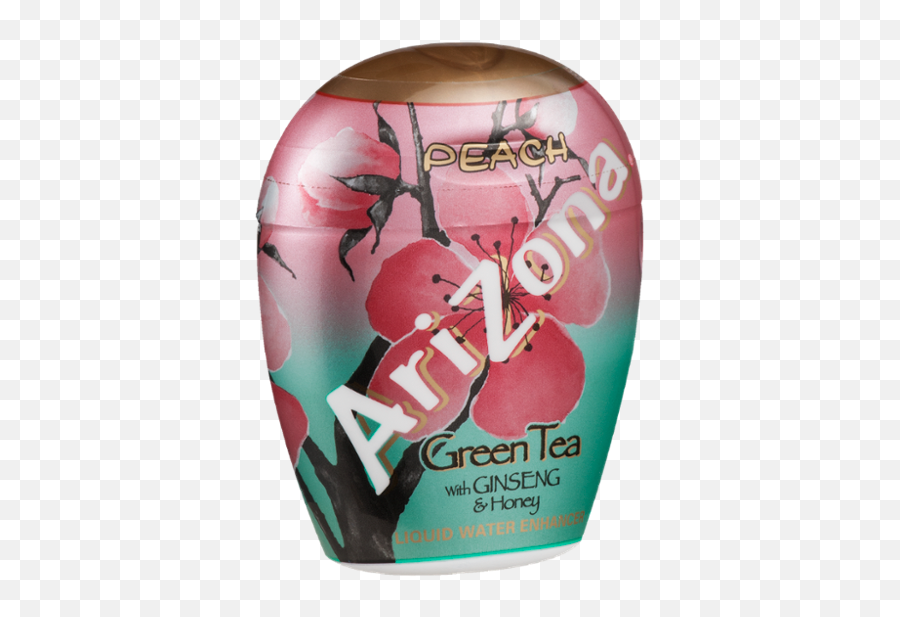 Arizona Liquid Water Enhancer Peach Green Tea With Ginseng U0026 Honey - Arizona Green Tea Water Enhancer Png,Arizona Iced Tea Png