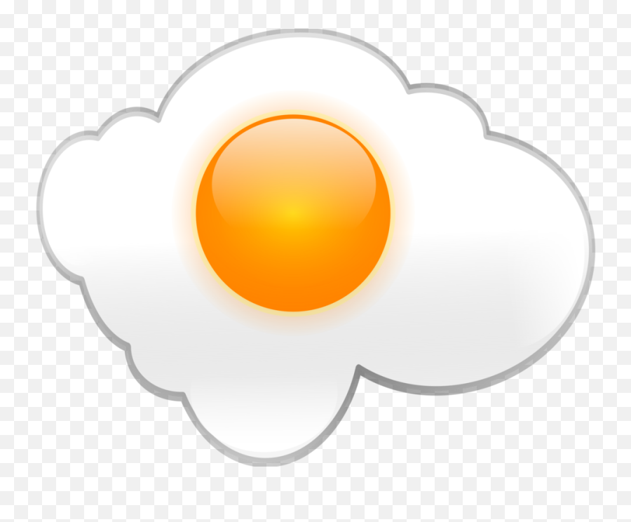 Yellow Sphere Orange Png Clipart - Egg Clip Art,Fried Eggs Png