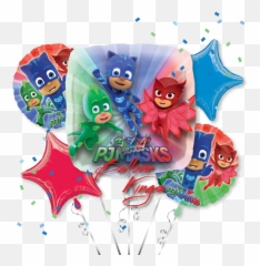 Pj Mask Png - Masks Foil Balloons