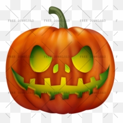 Jack O Lantern Pumpkin Png Image With - Halloween Transparent Background