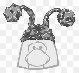 Club Penguin Reporters - Cartoon Christmas Tree Topper Png,Tinfoil Hat Png