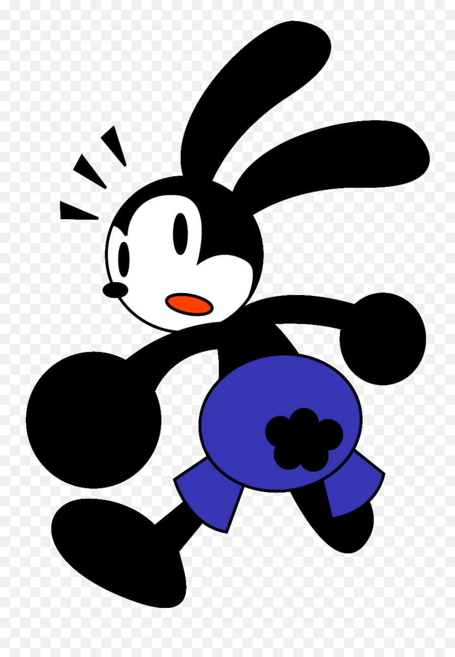 Download Oswald The Lucky Rabbit Clipart Mickey Mouse - Oswald The Lucky Rabbit Face Png,Mickey Mouse Clubhouse Png