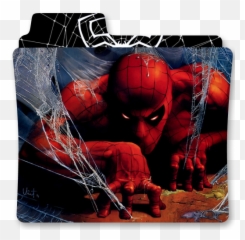 Folder Spiderman Free Icon Of Pack For Mac - Spiderman In Spider Web Png,Spider Man Logo Png
