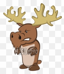 Moose - Cartoon Clipart Full Size 3470359 Animal Figure png