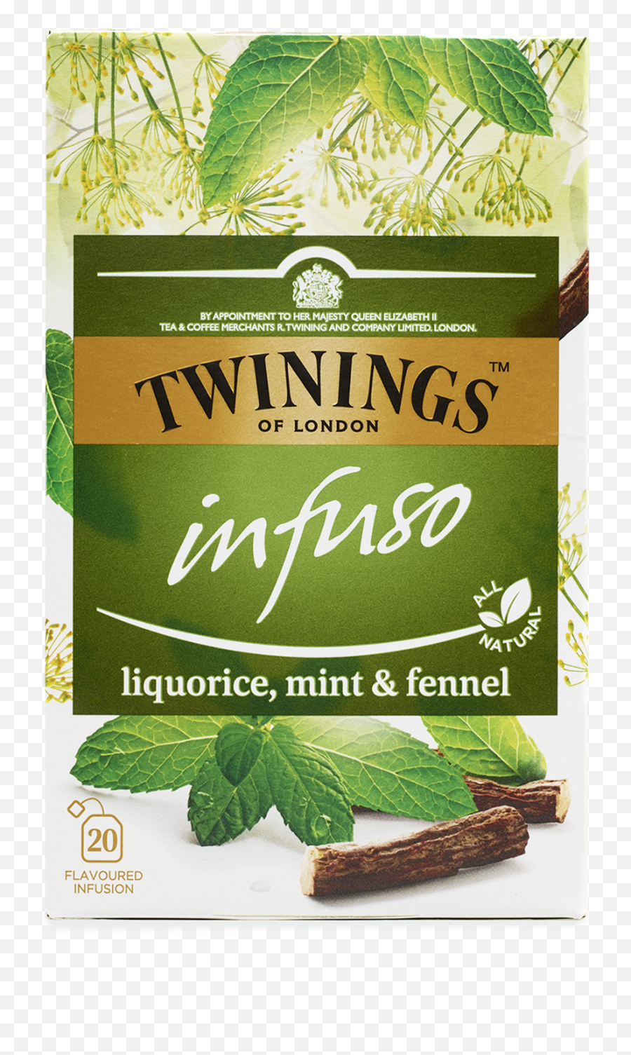 Liquorice Mint U0026 Fennel - 20 Envelopes International Tea Strawberry And Mango Tea Png,Mint Leaves Png