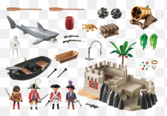 Redcoat Bastion - 70413 Playmobil Pirates Redcoat Bastion Png,Bastion Transparent