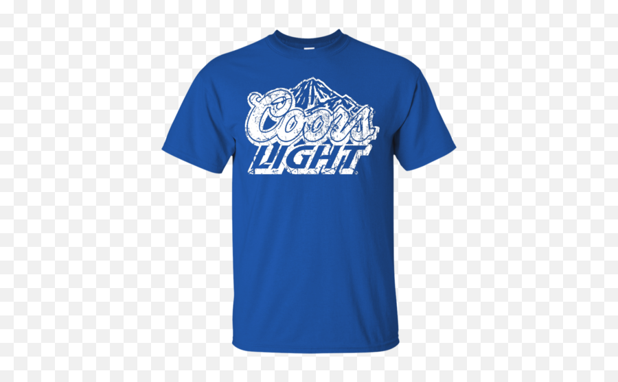 Coors Light Beer T - Shirt Shirts Beer Party Tees Vintage Beer Short Sleeve Png,Miller Coors Logos