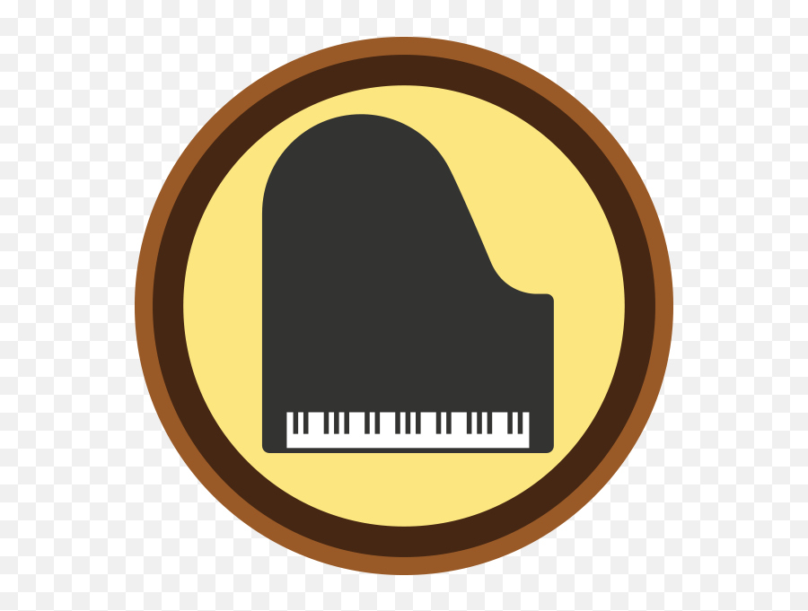 Brooklyn Dodgers Logo - Circle Transparent Cartoon Jingfm Girl Scouts Piano Badge Png,Dodgers Logo Image