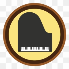 Brooklyn Dodgers Logo - Circle Transparent Cartoon Jingfm Girl Scouts Piano Badge png