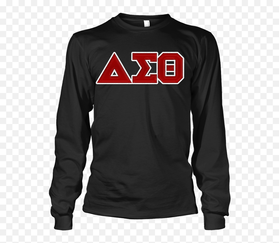Download Delta Sigma Theta Greek Letter Long Sleeve - Alpha Black Delta Sigma Theta Shirt Png,Delta Sigma Theta Png
