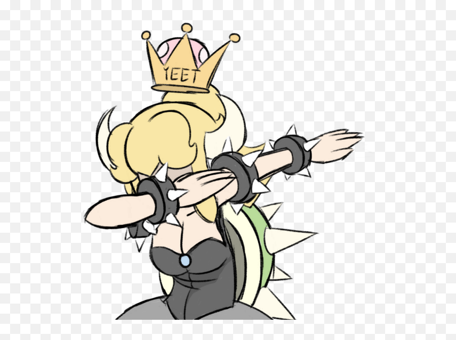Bowsette After Seeing How Popular She - Fictional Character Png,Bowsette Png