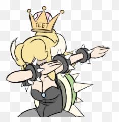 Bowsette After Seeing How Popular She - Fictional Character Png,Bowsette Png