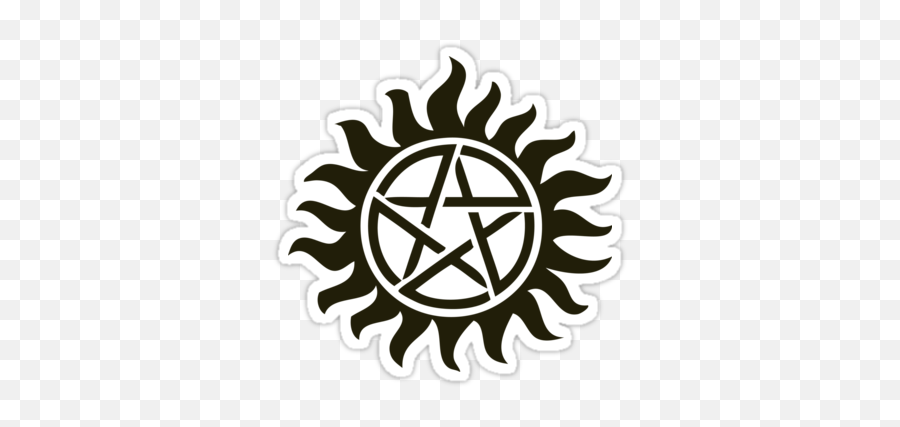 Satanic Pentagram - Save People Hunting Things The Family Anti Possession Supernatural Tattoo Png,Satanic Pentagram Png