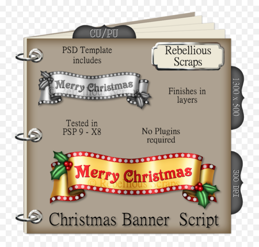 Download Hd Christmas Banner - Clip Art Transparent Png Christmas Cards For Mom,Merry Christmas Banner Png