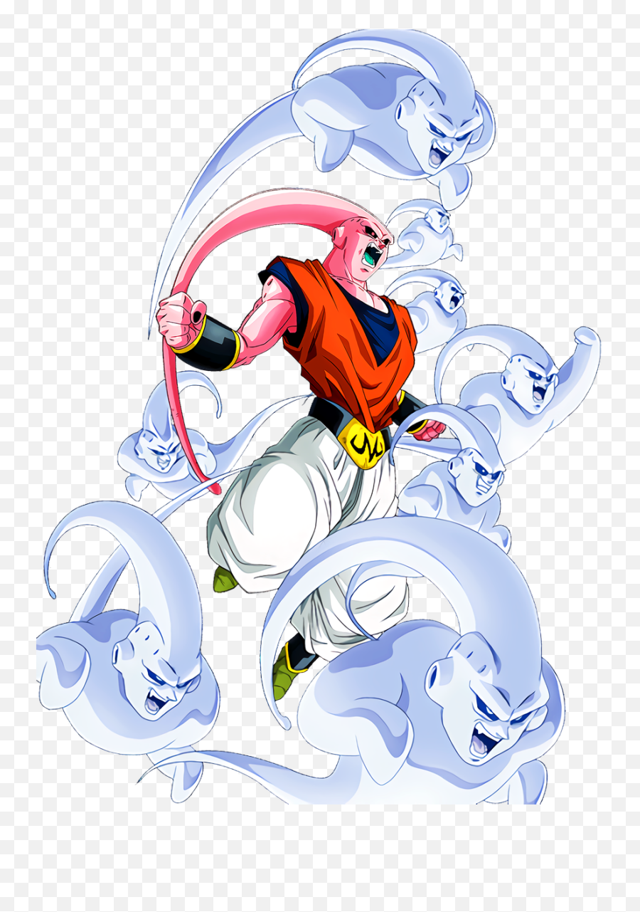 Majin Buu - Super Ghost Kamikaze Attack Buu Png,Majin Buu Png