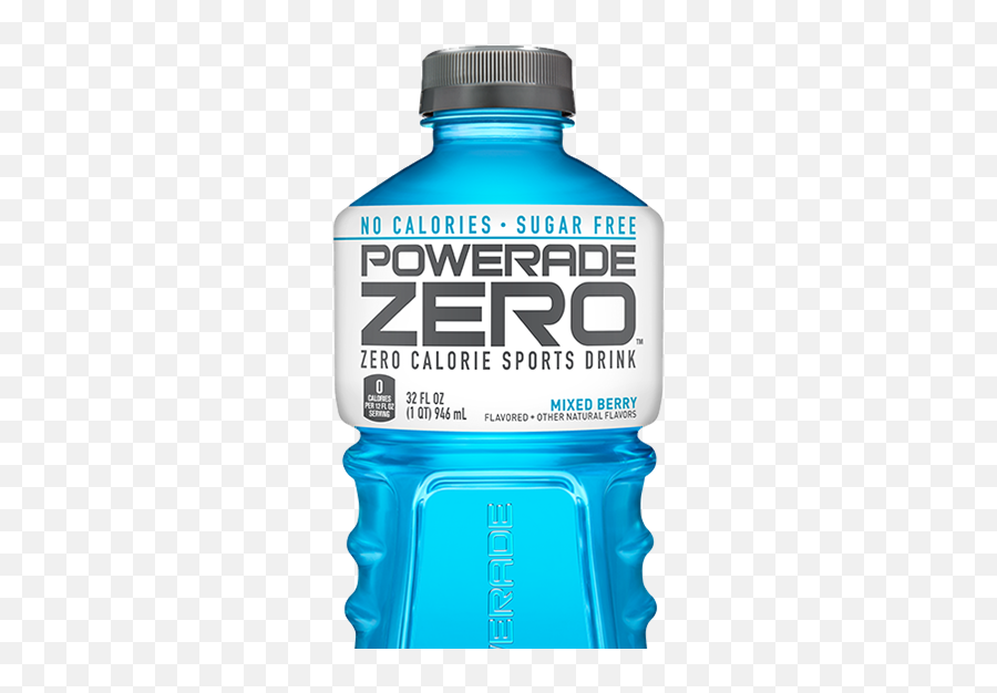 Zero Calorie Sugar Free Sports Drink - Solution Png,Powerade Logos