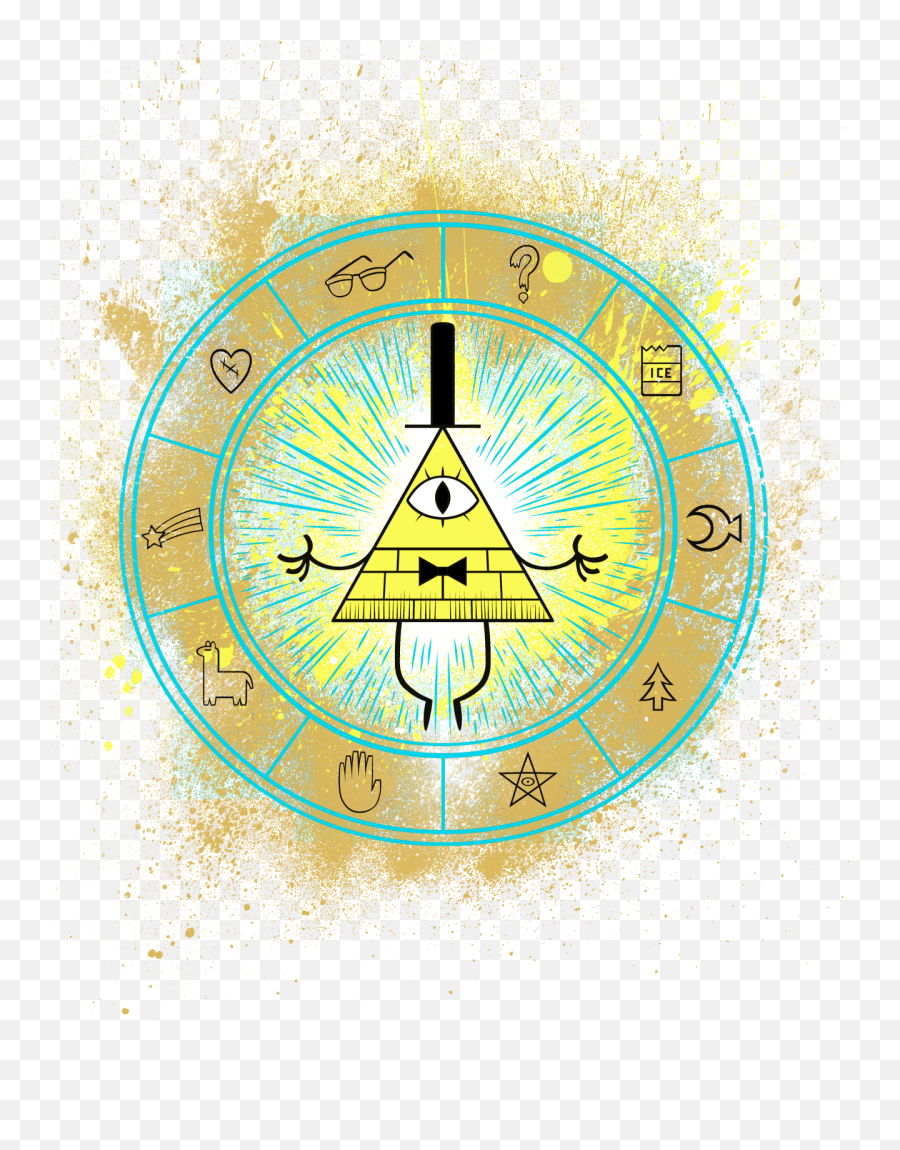 Bill Cipher T - Gravity Falls Bill Cipher Circle Png,Bill Cipher Png