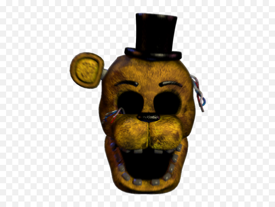 Fnaf Golden Freddy Scream - Instant Sound Effect Button Withered Golden Freddy Head Png,Fnaf Icon