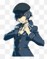 Anime 706967 Persona 4 Shin Megami Tensei And Coat - Naoto Shirogane Art Png,Persona 4 Icon