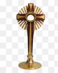 Blessed Sacrament Monstrance Icon - Christian Cross png