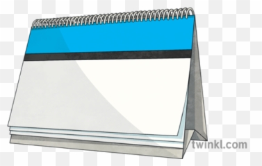 Blank Calendar Illustration - Twinkl Calendario En Blnaco Png