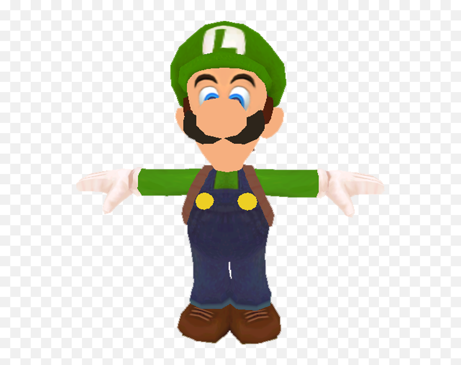 Gamecube - Luigiu0027s Mansion Luigi The Models Resource Luigi Mansion Gamecube Png,Gamecube Png