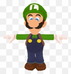 Gamecube - Luigiu0027s Mansion Luigi The Models Resource Luigi Mansion Gamecube Png,Gamecube Png