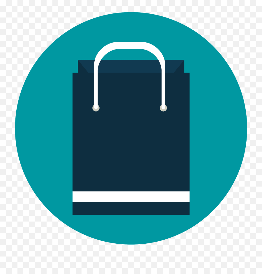 Shopping Bag Icon Clipart - Gambar Tas Belanja Animasi Png,White Shopping Bag Icon