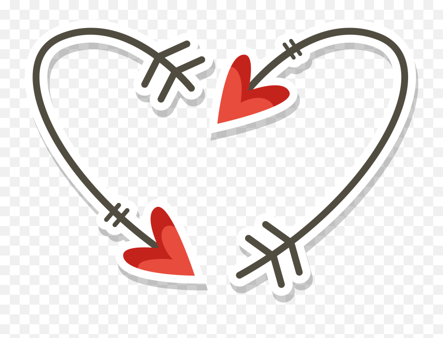 Download Love Arrow Png - Heart Arrows Transparent Background,Love Arrow Png