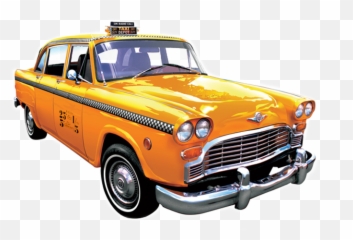Old Taxi Cab Png Transparent Image - Old Taxi Car Png,Taxi Cab Png