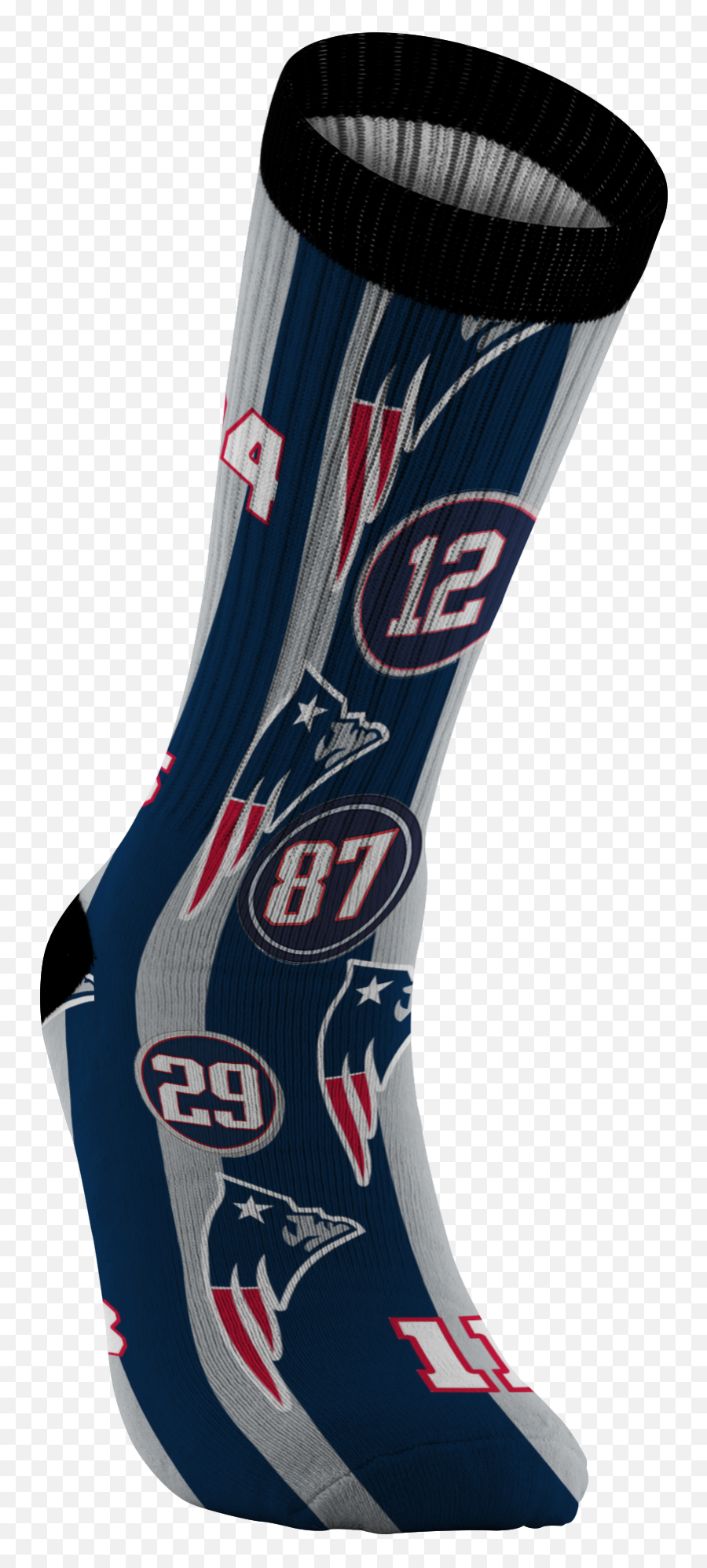 New England Patriot Football Socks - Unisex Png,Tom Brady Icon