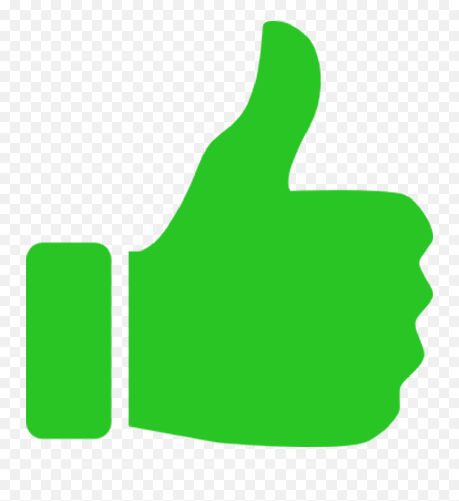 Thumbs Up Silhouette Png Image - Huge Thumbs Up Fb,Thumbs Up Transparent Background