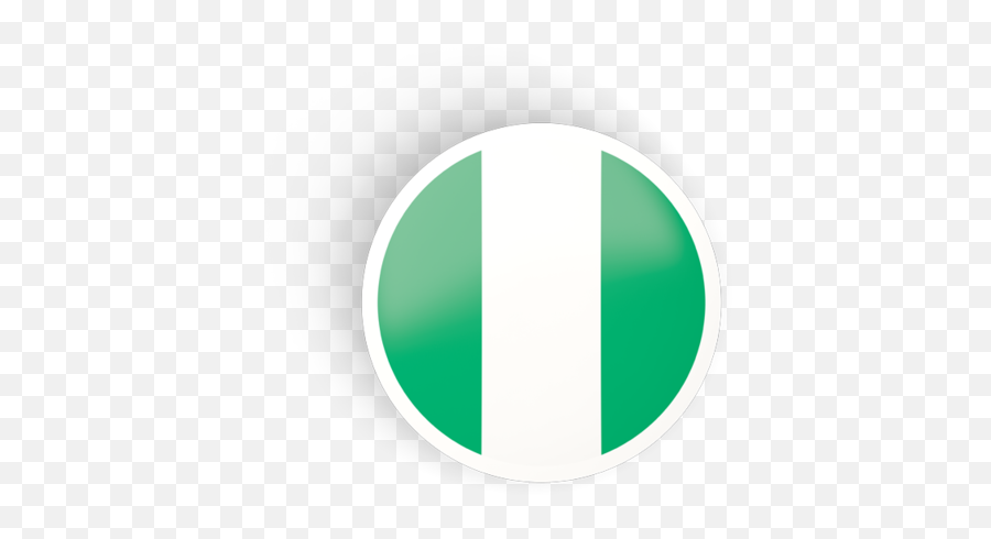 Round Concave Icon - Circle Nigeria Flag Png,Nigeria Flag Icon
