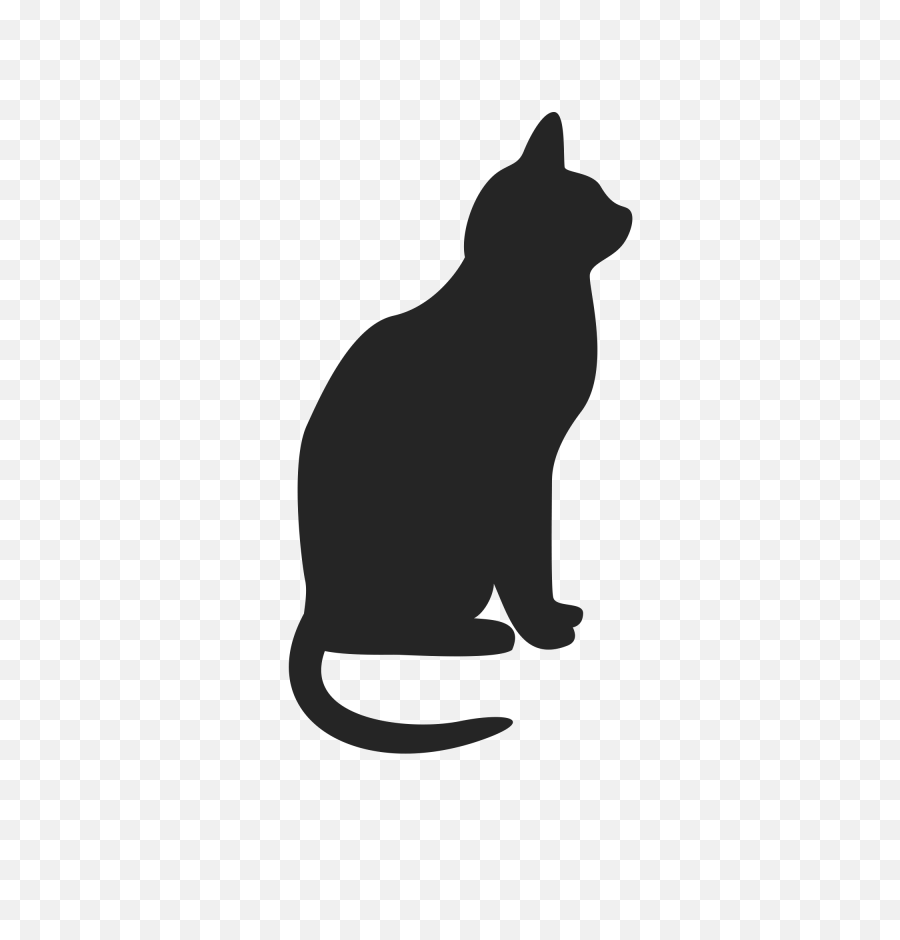 Vector Cats Persian Cat Picture 1260632 - Cat Silhouette Clip Art Png,Cat With Transparent Background