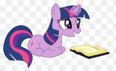 Twilight Sparkle Gif - Clipartsco My Little Pony Reading png